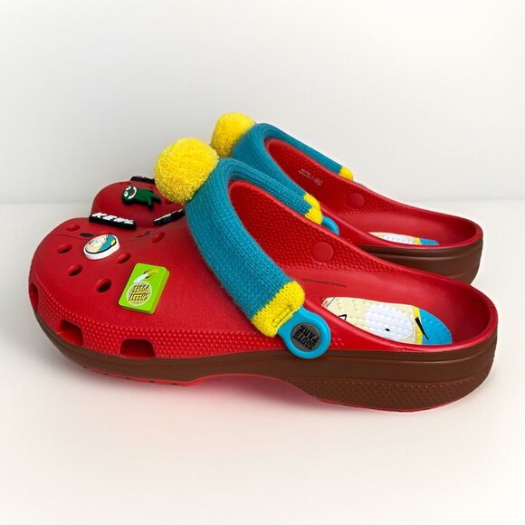 CROCS South Park Cartman Classic Clog 211500-90H Men’s 12 Slip On Red Blue New main image 5